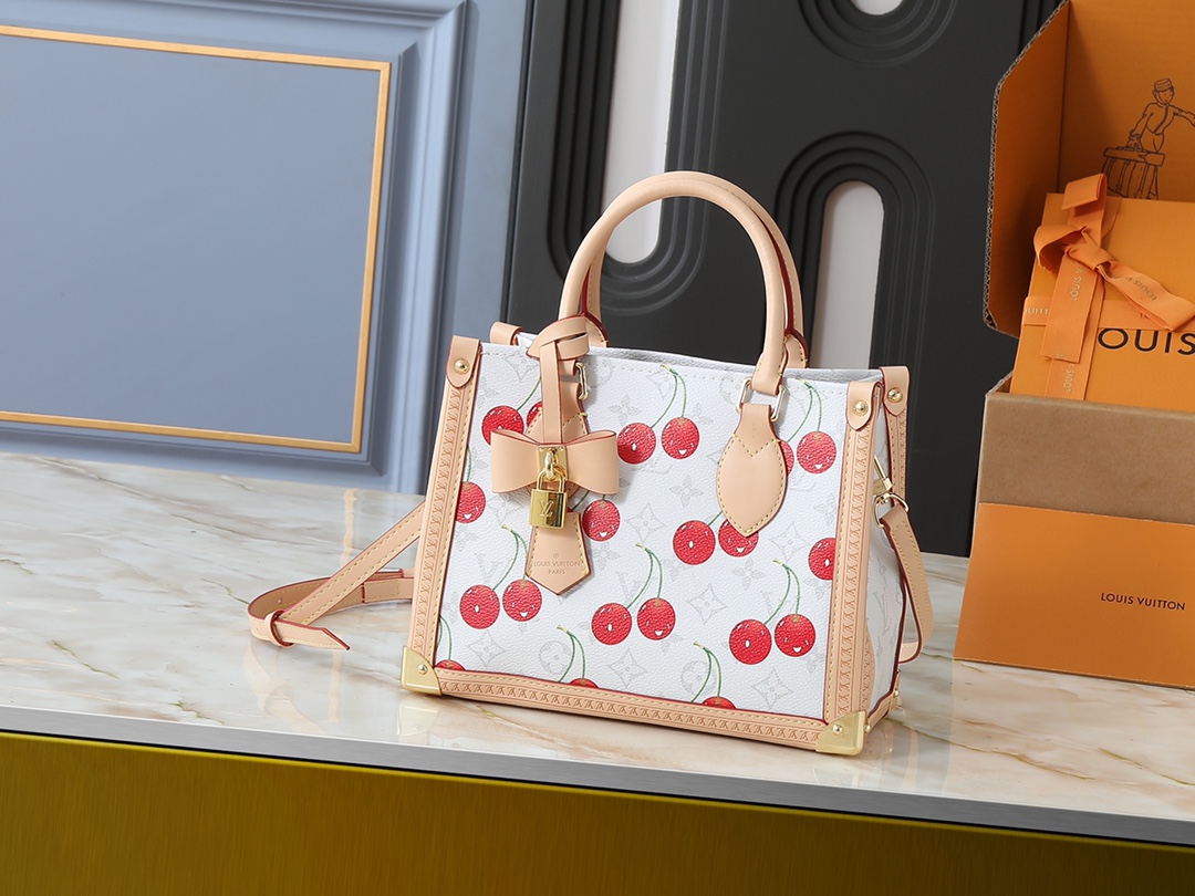 LV Classic Handbag Monogram Canvas Gold Hardware 1565